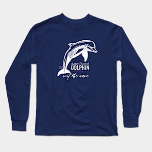 Spirit animal - Dolphin - white Long Sleeve T-Shirt